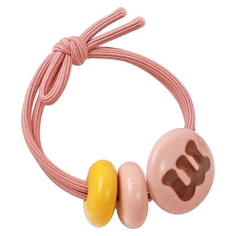 Dây cột tóc chữ M hình tròn thời trang phong cách hàn quốc giá rẻ CT09