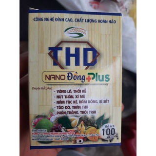 THD nano đồng trị vàng lá thối rể