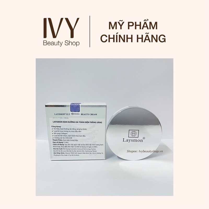 Kem Dưỡng Da Laysmon Toàn Diện Trắng Sáng