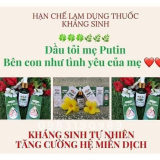 Tinh dầu tỏi mẹ putin