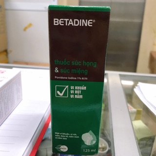 Súc họng Betadin