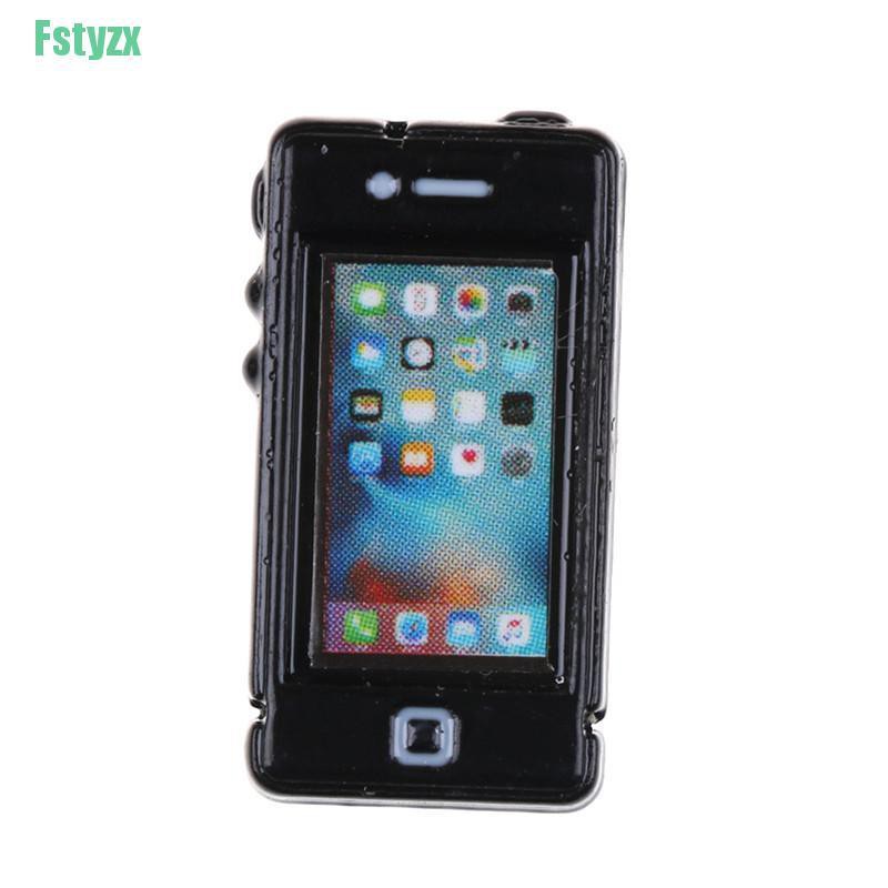 fstyzx 1/6 Scale Dollhouse Miniature Mini Look Mobile Phone Cellphone Decoration