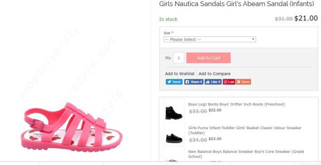 Dép nhựa dẻo Nautica