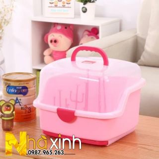 Hộp úp cốc bình sua / Hộp bình sua có nắp đậy