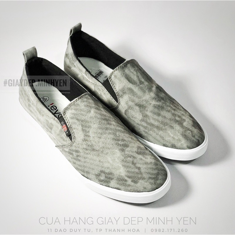 SLIP ON NAM LEYO - GIẦY LƯỜI VẢI NAM ĐẾ MỎNG SO1531