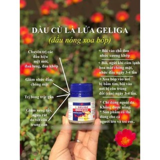 Dầu Cù Là Lửa Gelila 40g Thái Lan