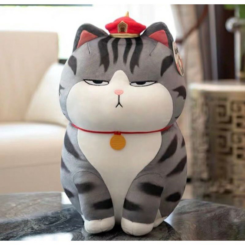 Gấu bông mèo hoàng thượng đủ size mềm mịn /Thú bông mèo thần tài đáng yêu