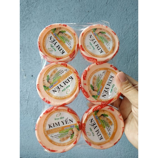 1 Lốc 6 hộp kẹo dẻo đường 18g kim♡yen Loại 1