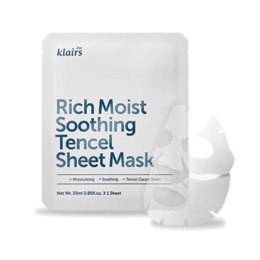[Mã FMCGMALL -8% đơn 250K] Mặt nạ giấy Dear Klairs Rich Moist Soothing Tencel Sheet Mask 25 ml | BigBuy360 - bigbuy360.vn