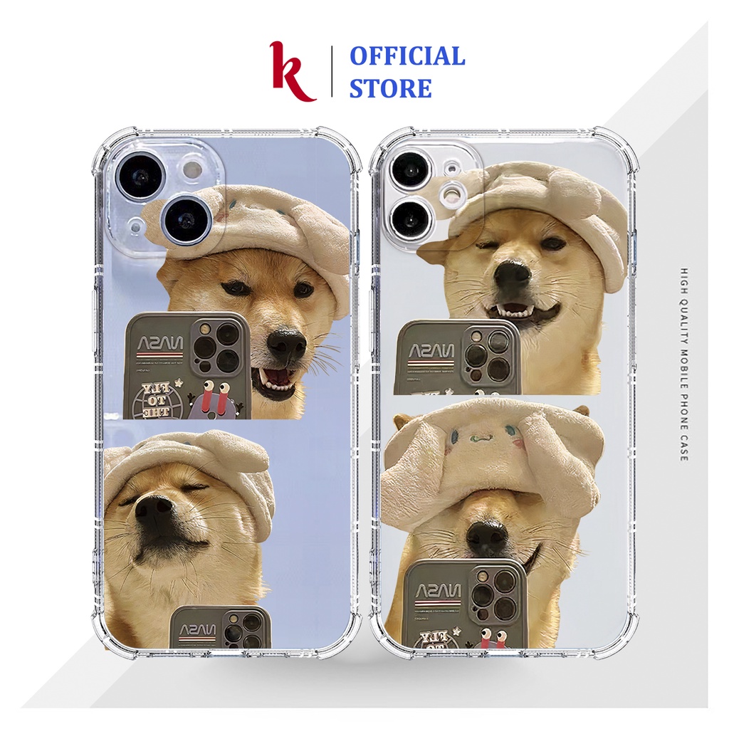 Ốp lưng iphone đôi cậu vàng selfie trong suốt case 15 pro max 15plus 14 13 12 promax 11 mini 6 6s 7 8 plus x xr xs Se
