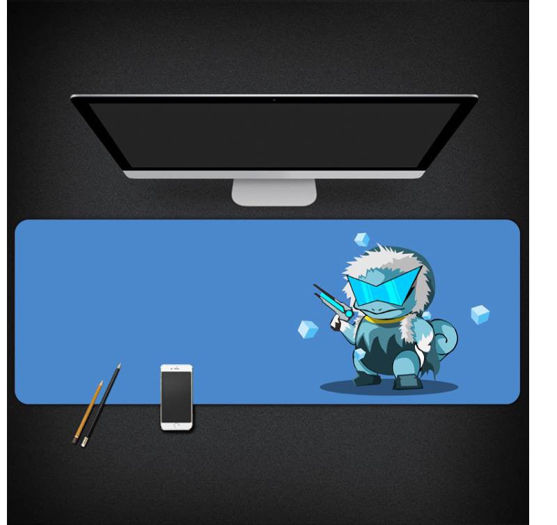 ☾❄☬☽Pet elf surrounding the game mouse pad Pokémon Pikachu table mat ins style Japanese mouse pad