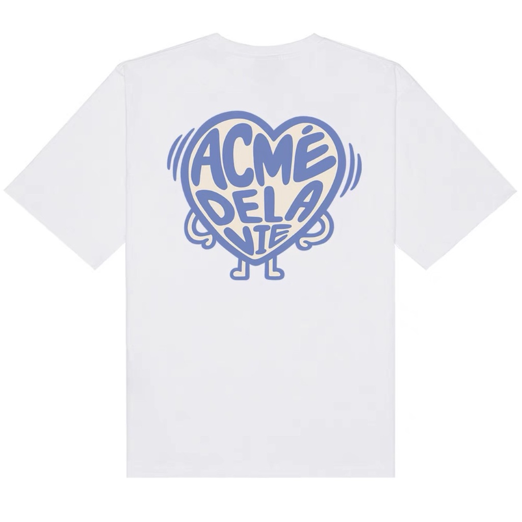 Áo thun tay lỡ ADLV sharking heart , áo thun nam nữ unisex , Cocmer_vn