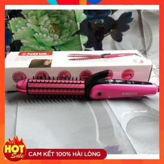Máy Làm Tóc 3 Trong 1 NOVA (Uốn, Duỗi, Bấm) [HÀNG CHÍNH HÃNG]