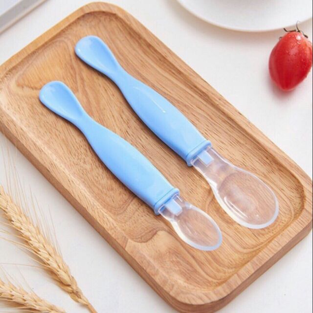 Com bo bộ thìa đôi silicon