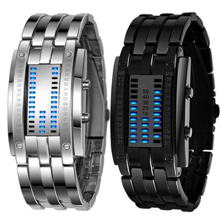 Đồng hồ điện tử dây inox cho nam