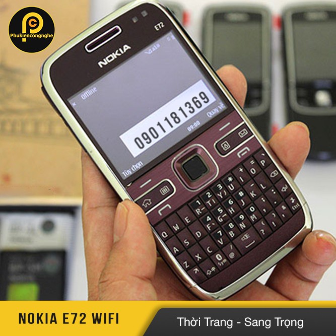 NOKIA E72 QWERTY Nguyên Zin Chính Hãng