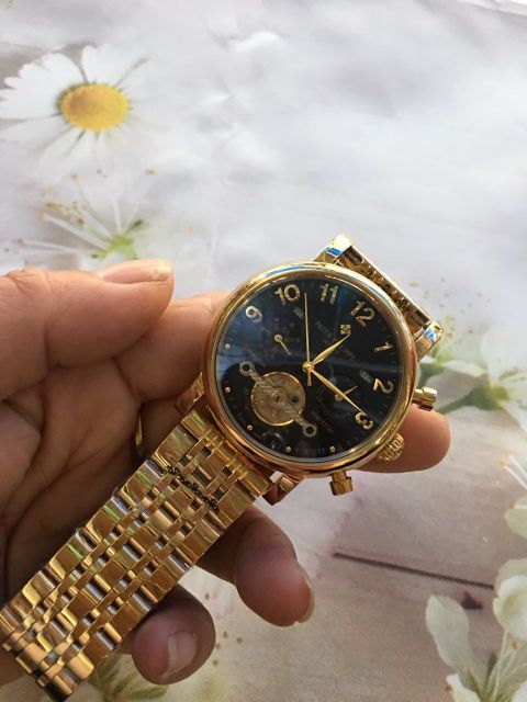Đồng hồ cơ nam pantek philippe bảo hành 24 tháng