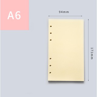 Ruột sổ còng/ Refill sổ 6 lỗ A5, A6 - ALT018