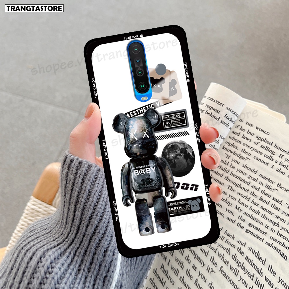 Ốp Xiaomi Redmi K20 / K20 Pro - K30 / K30 5G in hình gấu Bearbrick,Mountain,xanh,đen,đỏ giá rẻ