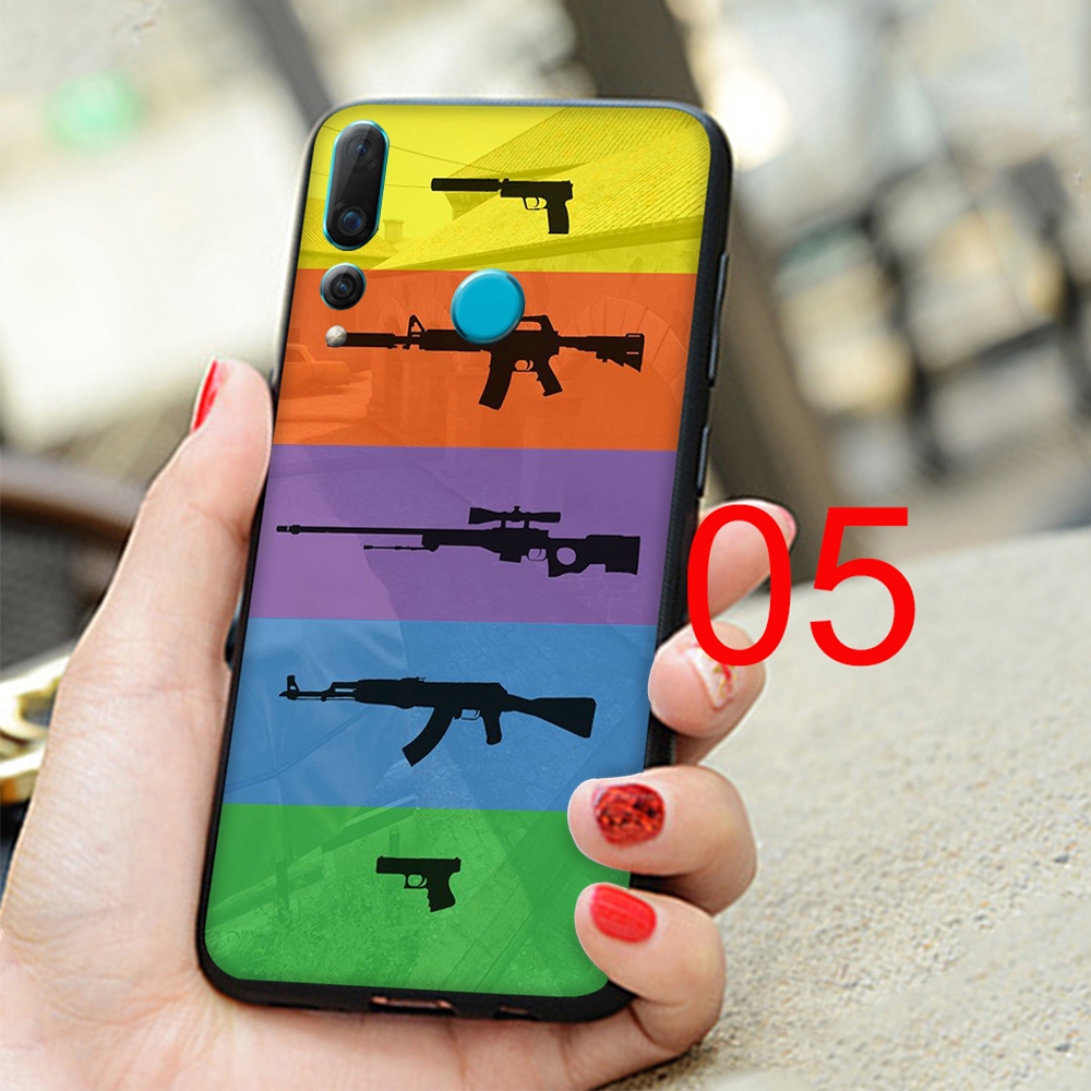 Ốp Điện Thoại Mềm Hình Cs Go Cho Xiaomi Mi 10 Redmi 8 8a Note 8 9 Pro Max No28