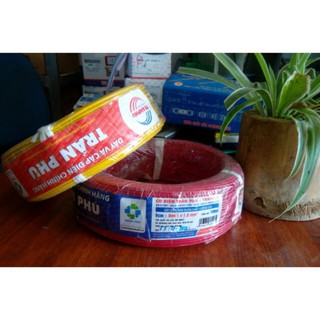 Dây điện trần phú đơn mềm VCm 1x1.0 - thietbidien24h.asia - thiết bị điện 24h.asia