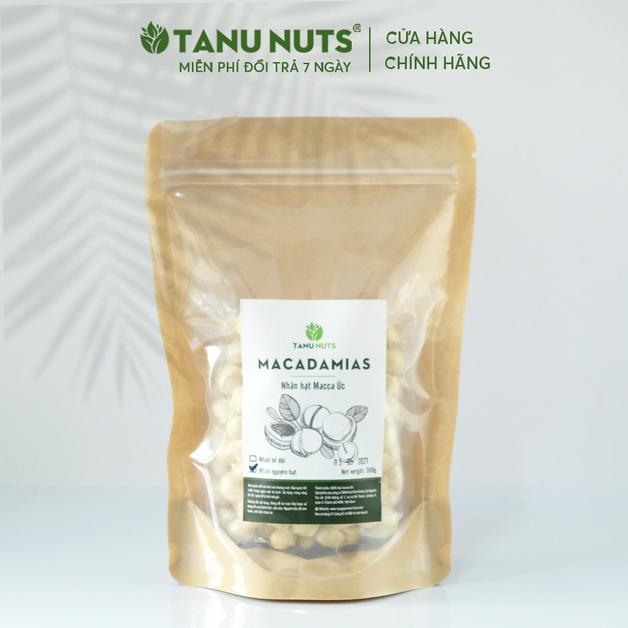 Nhân Macca TaNu gói 350gr - Hạt sạch đã rang sấy | BigBuy360 - bigbuy360.vn