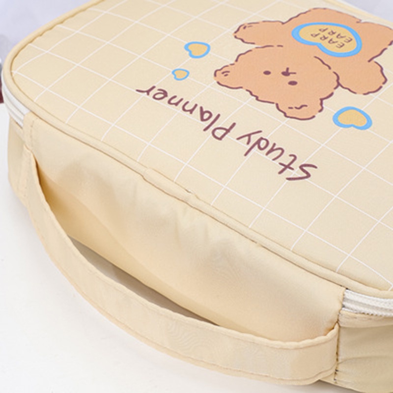 [Hàng mới về] Túi đựng mỹ phẩm bằng nylon chống thấm nước sức chứa lớn tiện lợi cho nữ