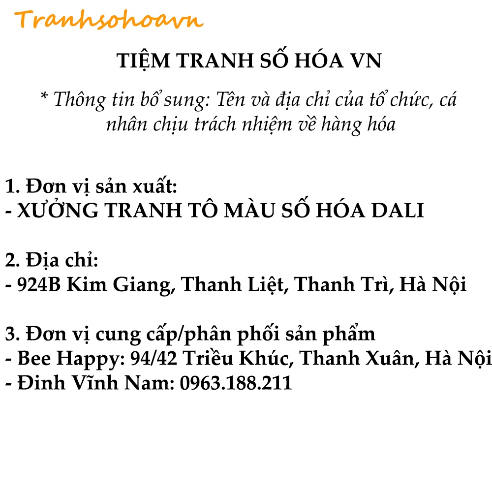 Tranh Sơn Dầu Số Hóa Động Vật  Tự Tô Màu Theo Số Tranhsohoavn - Tổng Hợp Các Mẫu Tranh Động Vật Đáng Yêu Hàng Có Sẵn