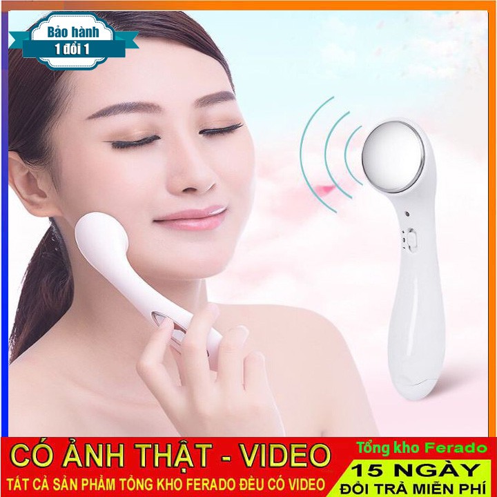 Máy massage mặt bằng ion dưỡng trắng da VRG009050