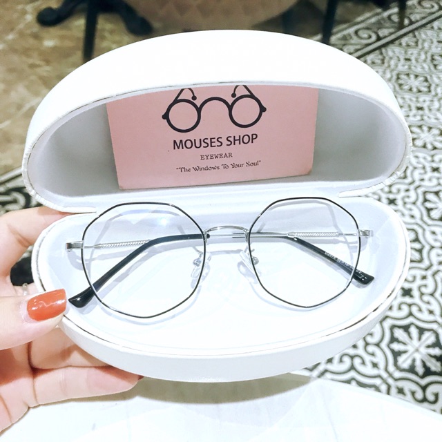 [Mã SKAMCLU7 giảm 10% cho đơn từ 0Đ] Kính mắt lục giác nam nữ đẹp 02_Tặng kèm khăn hộp_Bảo hành 12 tháng | BigBuy360 - bigbuy360.vn