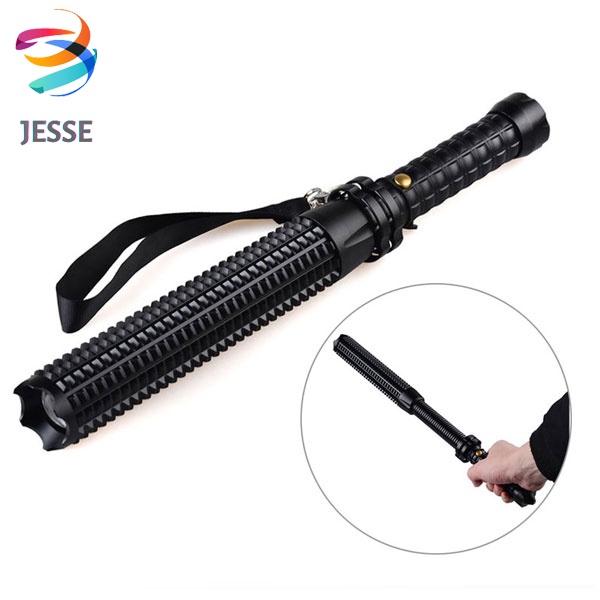 Đèn pin cầm tay siêu sáng JESSE hợp kim nhôm siêu bền chống nước LED T6 siêu sáng.