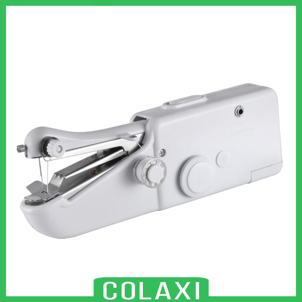 [COLAXI] Handheld Sewing Machine Portable Mini Electric Stitching Device Quick Handy