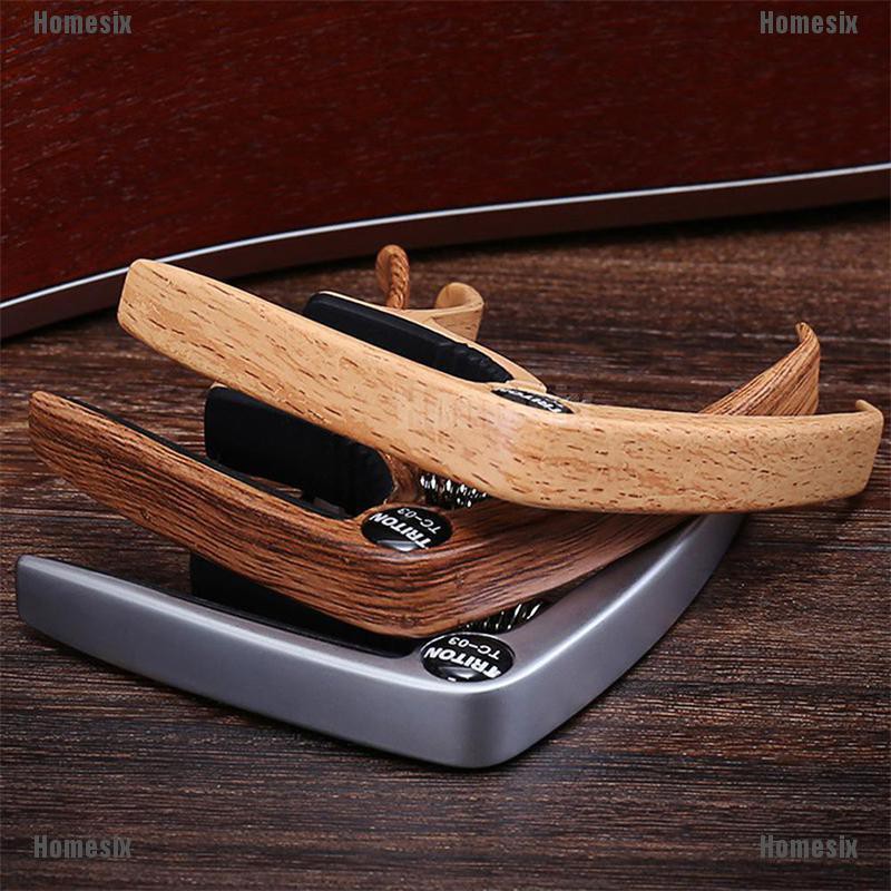 Kẹp capo chuyển tông nhanh chóng cho đàn guitar điện/cổ điển/bass