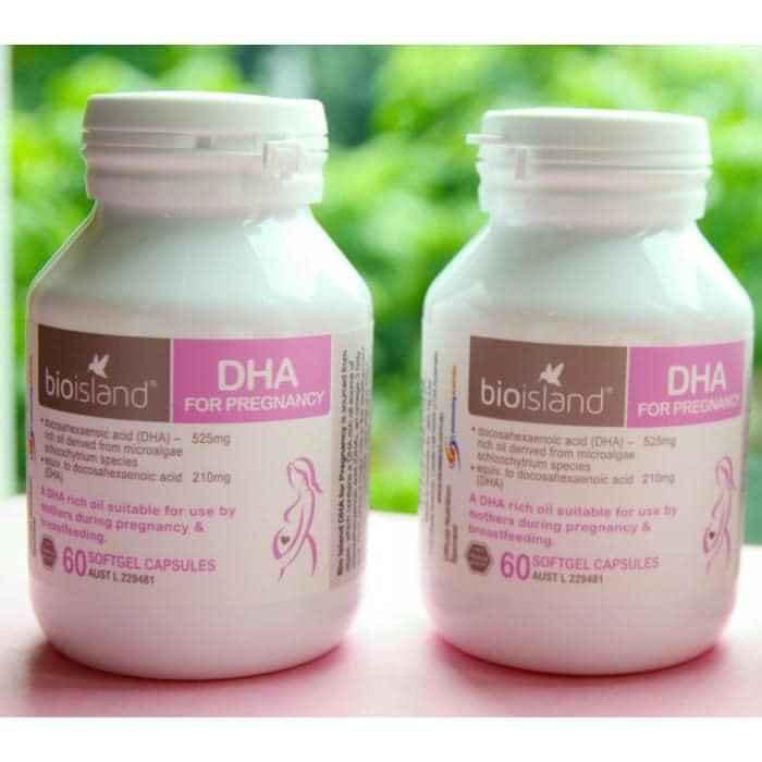 Viên uống DHA bầu Bioisland Úc