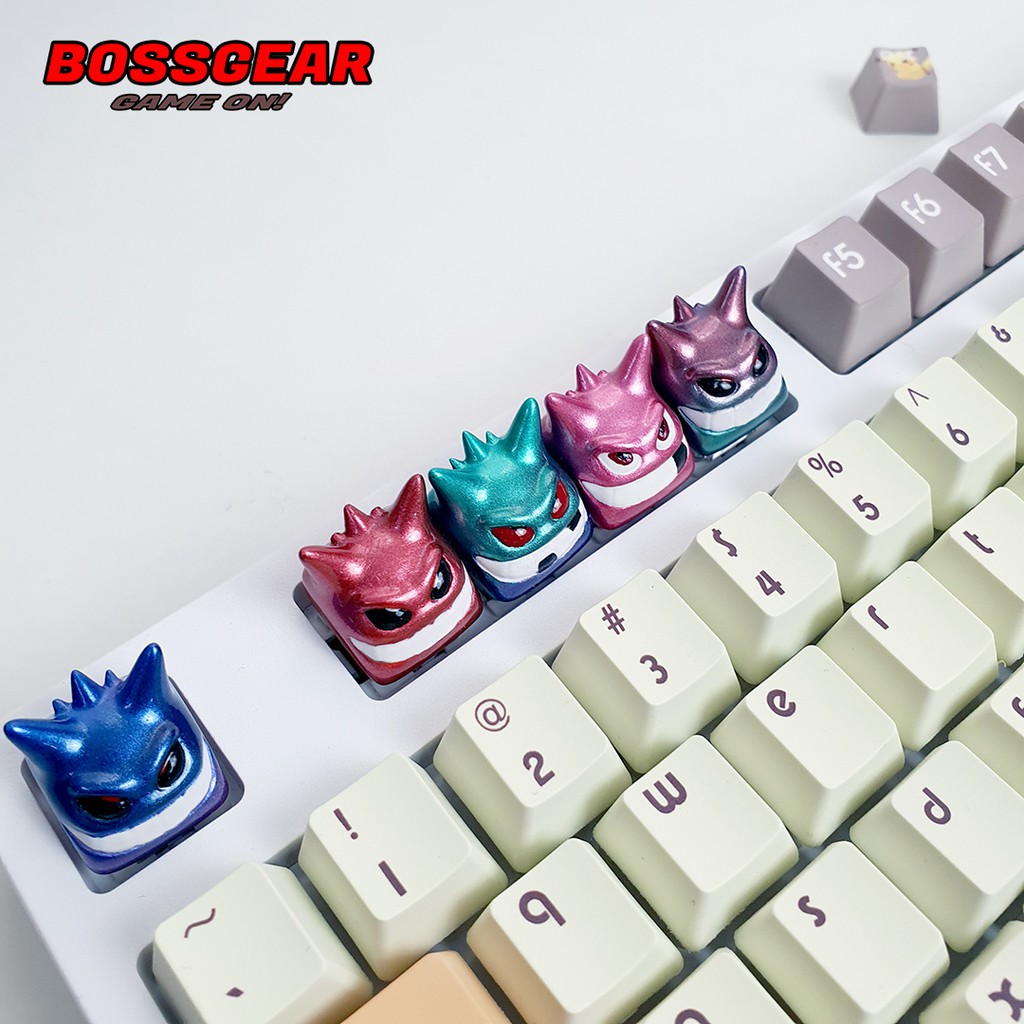 [Mã SKAMSALE03 giảm 10% đơn 200k] Keycap Lẻ Hình Gengar Bóng Ma cực đẹp ( keycap resin độc lạ )( Keycap Artisan )