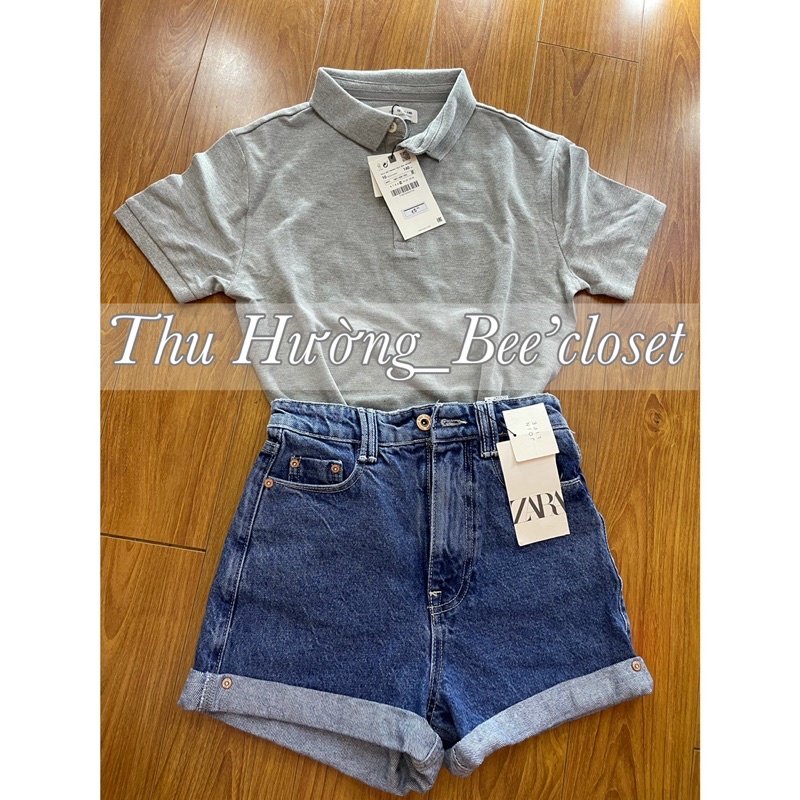 Áo Polo Zara auth xanh / trắng / ghi | BigBuy360 - bigbuy360.vn