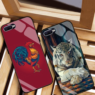 Ốp Lưng OPPO A3s, A5 Mặt kính cường lực Cao Cấp, Sang Trọng thiết kế Độc Quyền
