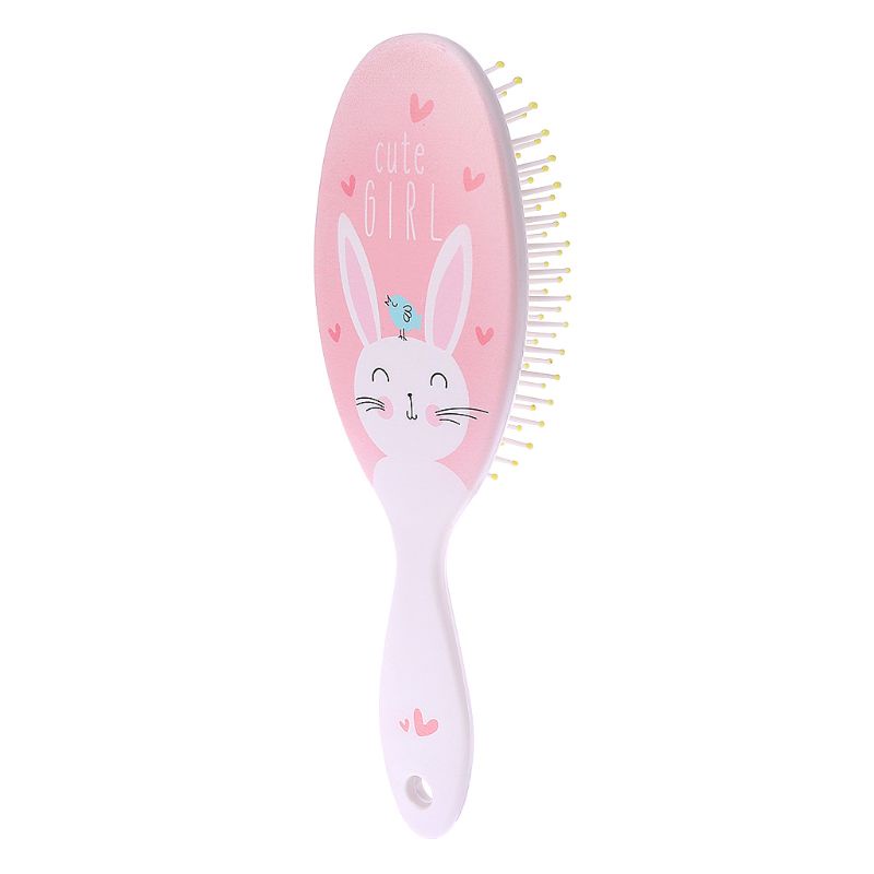 Lược Tròn Họa Tiết Hoạt Hình Dùng Chải Tóc Mát Xa Da Đầu