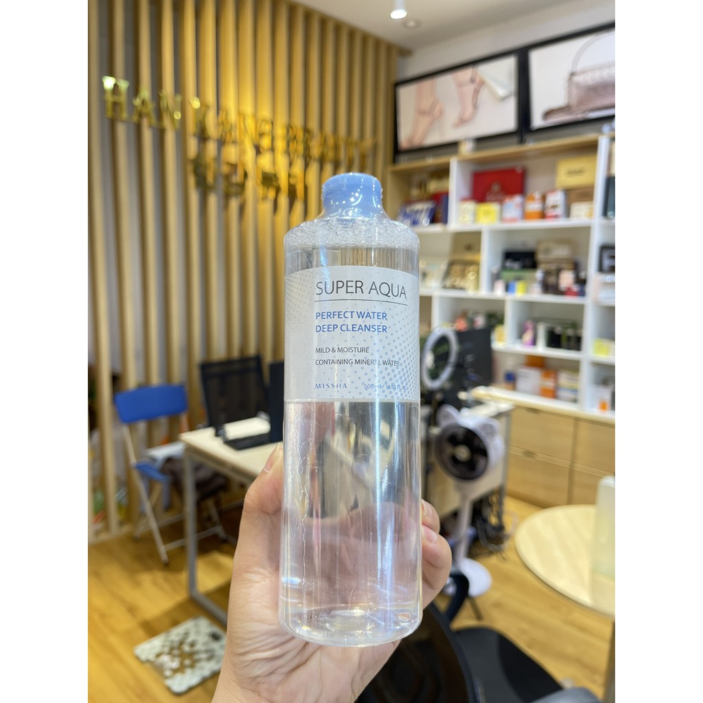 Nước tẩy trang MISSHA Super Aqua 500ml