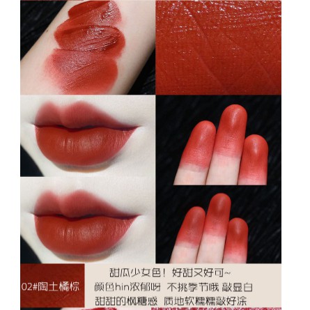 Set 3 cây son kem lỳ Herorange FLUFLY LIP GLAZE KST08-KIMBEAUTY | BigBuy360 - bigbuy360.vn