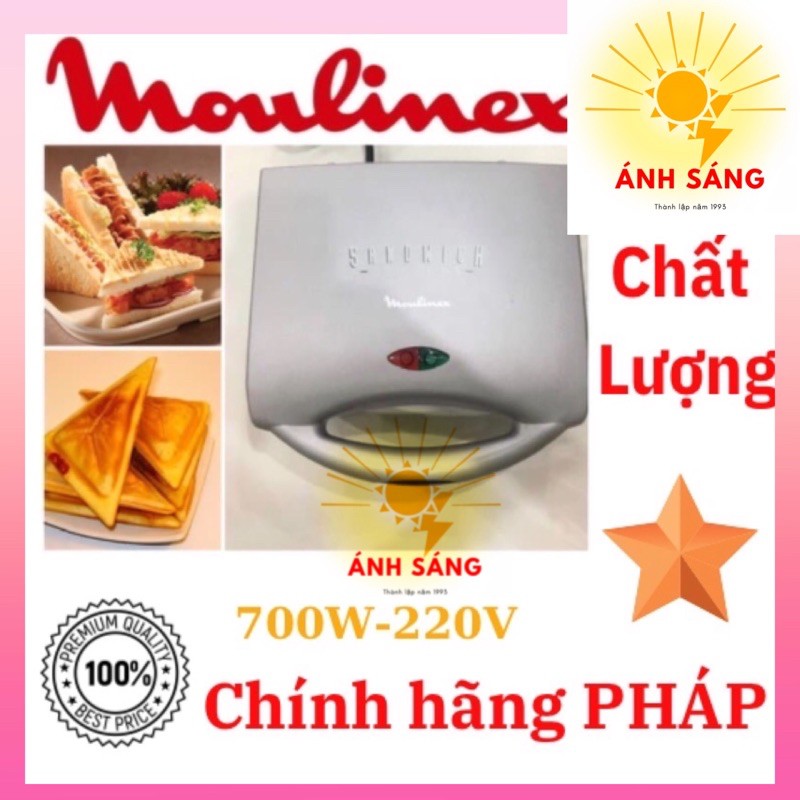 Máy làm bánh Hotdog/ nướng bánh mì Sandwich MOULIMEX