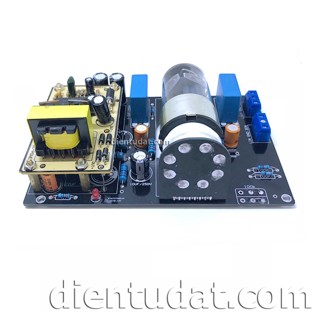 Mạch Pre-amp 6N8P 12VDC