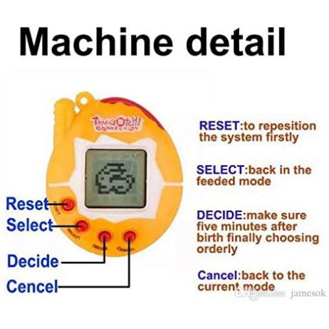 Máy Nuôi Thú Ảo Tamagotchi 90s 168 Trong 1