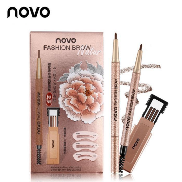 (ss)Bộ chì mày định hình 3 kiểu Novo Fashion Brow (GIÁ SỈ) ( GIÁ SIÊU RẺ )