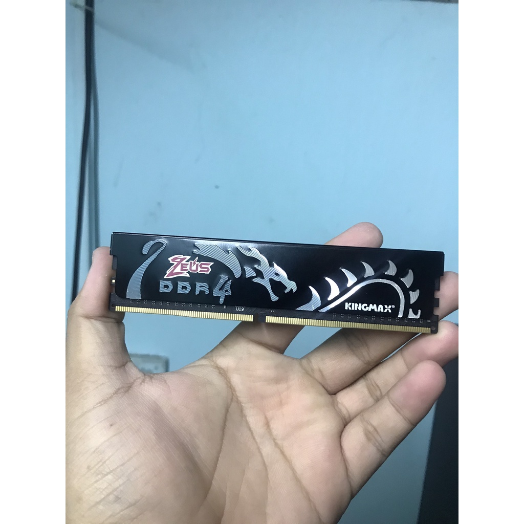 Ram PC KingMax Zeus Dragon DDR4 16GB 8GB Bus 2666Mhz tản nhiệt, nâng cấp máy tính - Hàng Chính Hãng