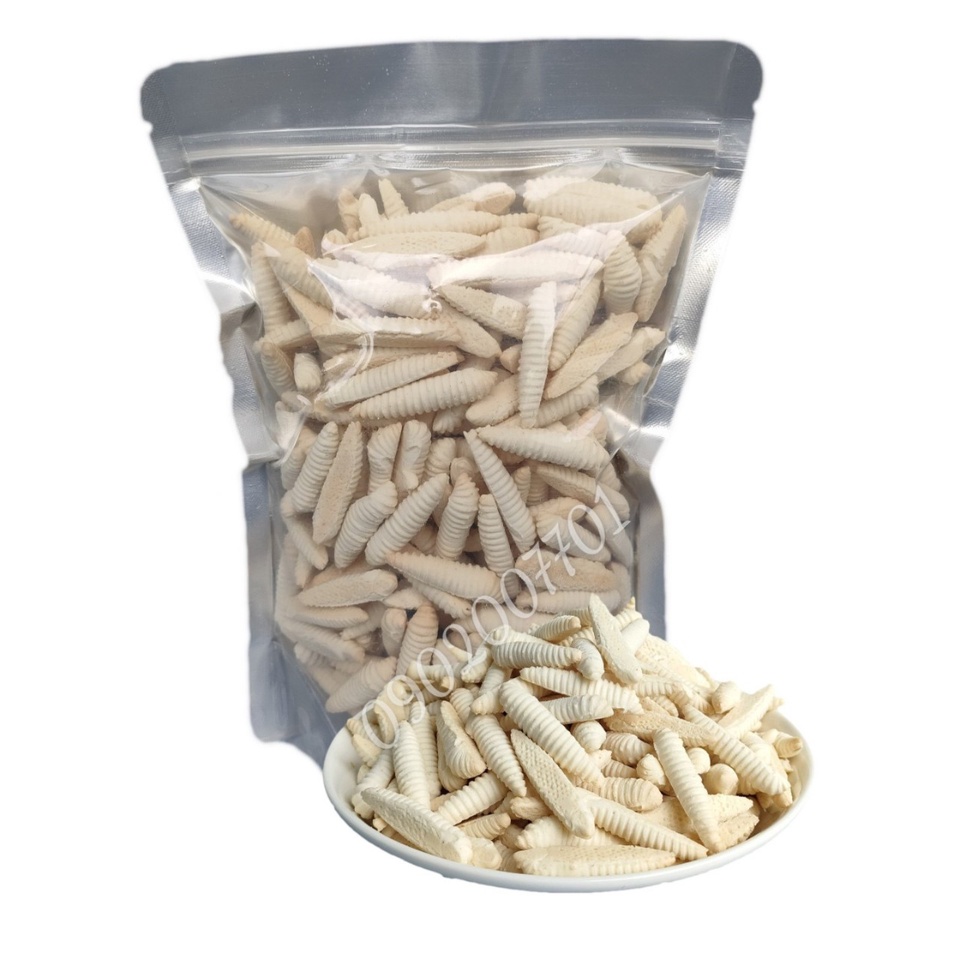 Bánh đuông thơm ngon béo ngậy - bánh con sâu sữa - con đuông dừa sữa thơm béo 100g/200g/500g