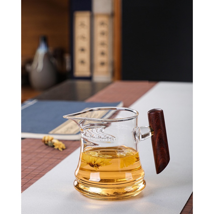 Tống chuyên trà bằng thủy tinh chịu nhiệt Borosilicate cao cấp kèm lọc