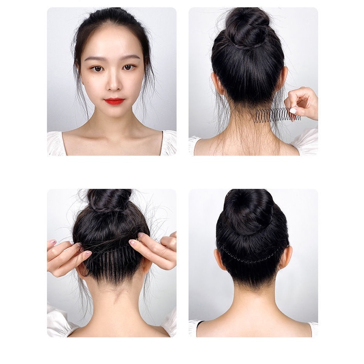 Thanh cài giữ tóc bằng sắt co giãn nhiều kích thướt tiện lợi CA46