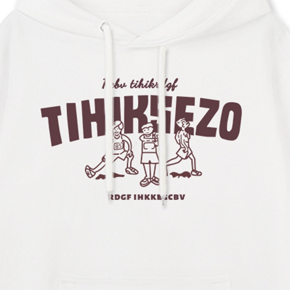 Áo hoodie/ Áo sweater/ Áo thun RDGF in chữ thời trang Hàn Quốc xinh xắn cho nữ