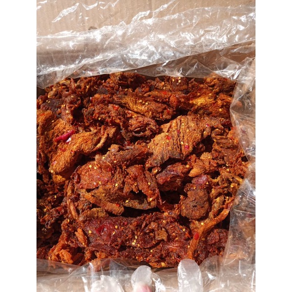 500g Khô Bò miếng vụn lớn dai mềm thơm ngon